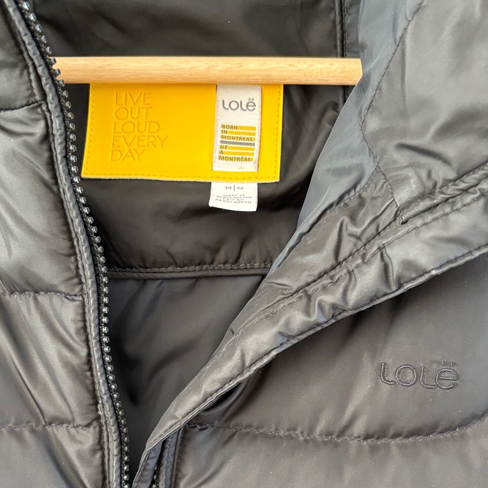 Lolë Women's Black Down Puffer Jacket - Picture 2 of 16